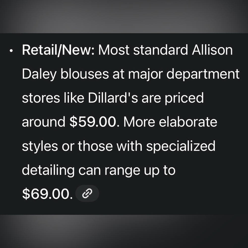 Alison Daley Abstract Prin, 3/4 Sleeve Top. It has a bit of stretch to it. - Picture 6 of 6